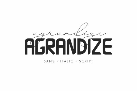 Agrandize Typeface: How One Font Changed My Small Brand