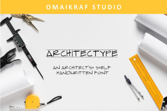 Architectype Font: Handwritten Clarity for Campaign Design