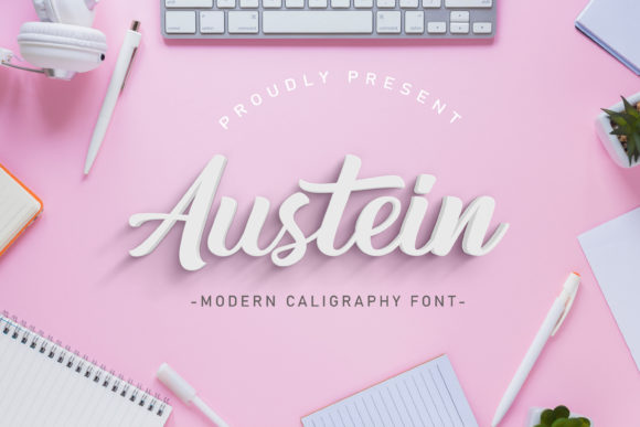 Austein: A Handcrafted Script Font for Modern Marketing