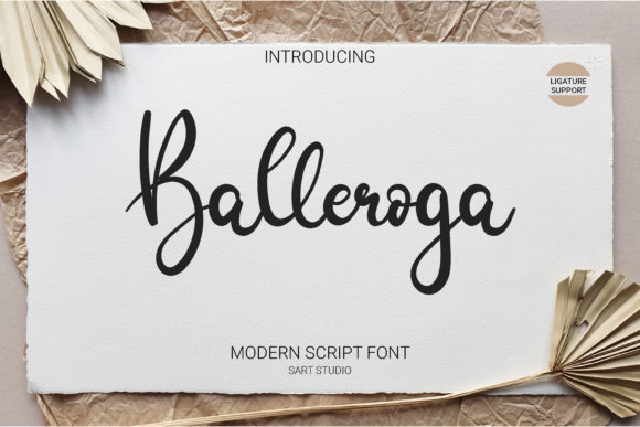 Balleroga: A Handwritten Font That Elevates Your Brand Identity
