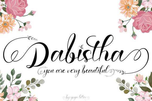 Dabistha: The Handwritten Font That Brings Elegance to Editorial Design