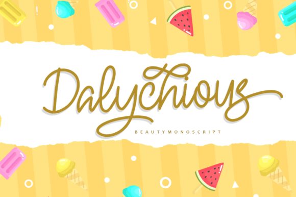 Dalychious: A Handwritten Font That Brings Warmth to Digital Layouts