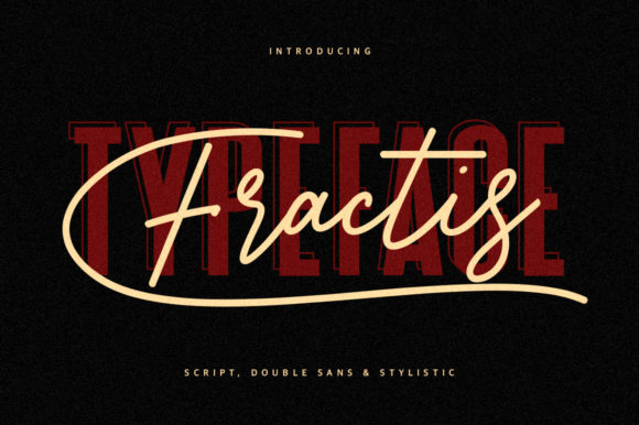 Fractis: A Versatile Duo Font for Authentic Editorial Design
