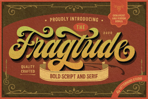 Fragtude: A Duo Font That Brings Personality to Every Brand Project