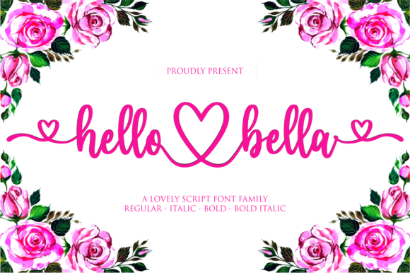 Hello Bella: A Handwritten Font That Brings Warmth to Web Design