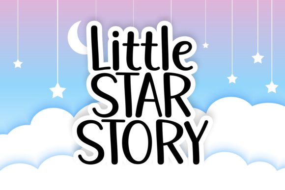 Little Star Story: A Handwritten Font with Genuine Personality