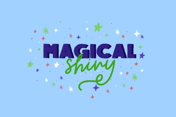 Magical Shiny: The Duo Font That Elevates Small Business Branding