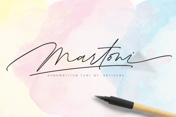 Martoni: A Delicate Script Font for Elegant Branding Work