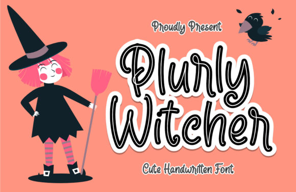 Plurly Witcher: A Handwritten Font That Builds Brand Charm