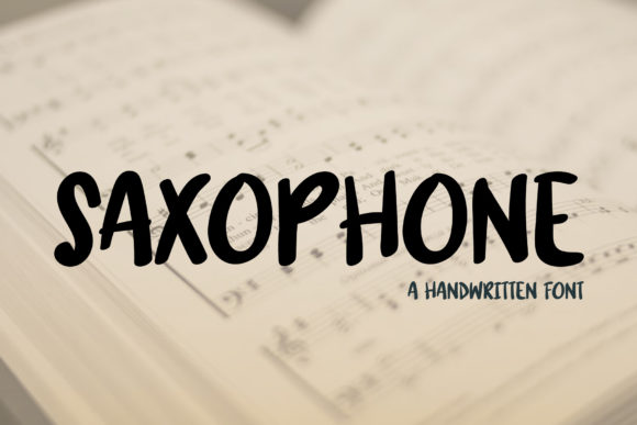Saxophone Font Review: A Handwritten Typeface with Genuine Charm