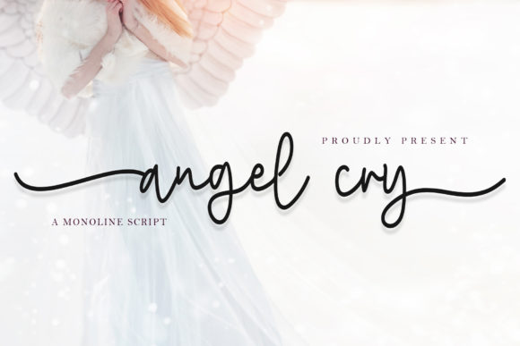 Testing Angel Cry in a Real Web Project: A Script Font That Brings Warmth to Digital Design
