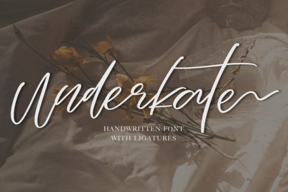 Underkate: A Handwritten Typeface That Brings Warmth to Editorial Layouts