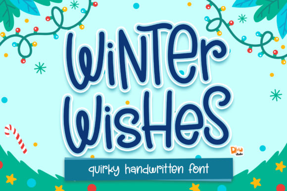Winter Wishes: A Handwritten Font That Found Its Place in a Real Café Brand